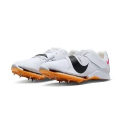 Unisex Nike Air Zoom Long Jump Elite Track Spike - White/Black/Laser Orange - Regular (D) -Sports Shoes CT0079 101 PHCFH001