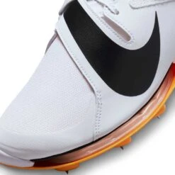 Unisex Nike Air Zoom Long Jump Elite Track Spike - White/Black/Laser Orange - Regular (D) -Sports Shoes CT0079 101 PHSYD001
