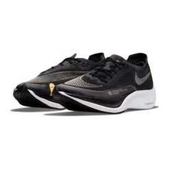 Nike Women's ZoomX Vaporfly Next % 2 Racing Shoe - Black/White/Metallic Gold Coin - Regular (B) -Sports Shoes CU4123 001 PHCFH001 1500
