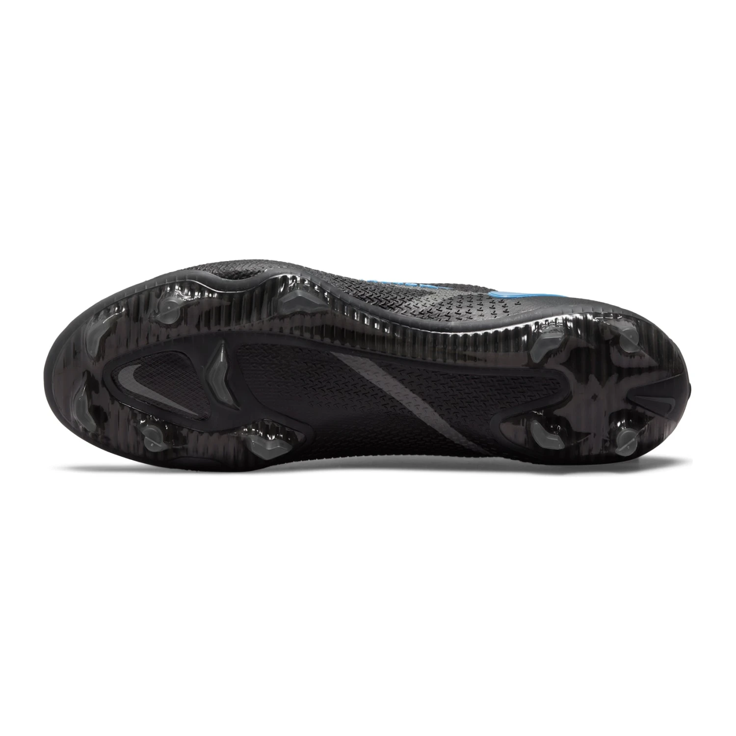 Nike Unisex Phantom GT2 Elite FG Soccer Shoe - Black/Black/Iron Grey 3 Nike Unisex Phantom GT2 Elite FG Soccer Shoe - Black/Black/Iron Grey - Image 3