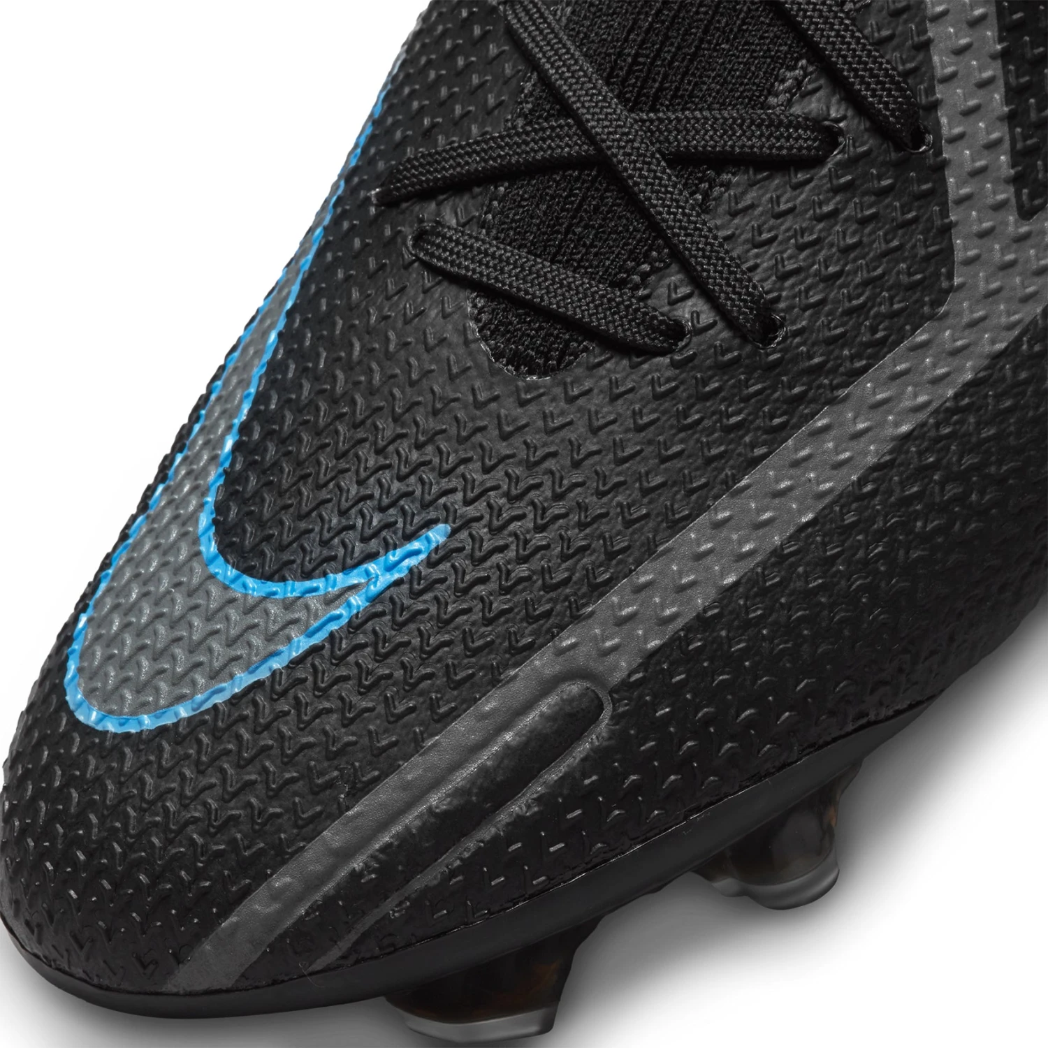 Nike Unisex Phantom GT2 Elite FG Soccer Shoe - Black/Black/Iron Grey 8 Nike Unisex Phantom GT2 Elite FG Soccer Shoe - Black/Black/Iron Grey - Image 8