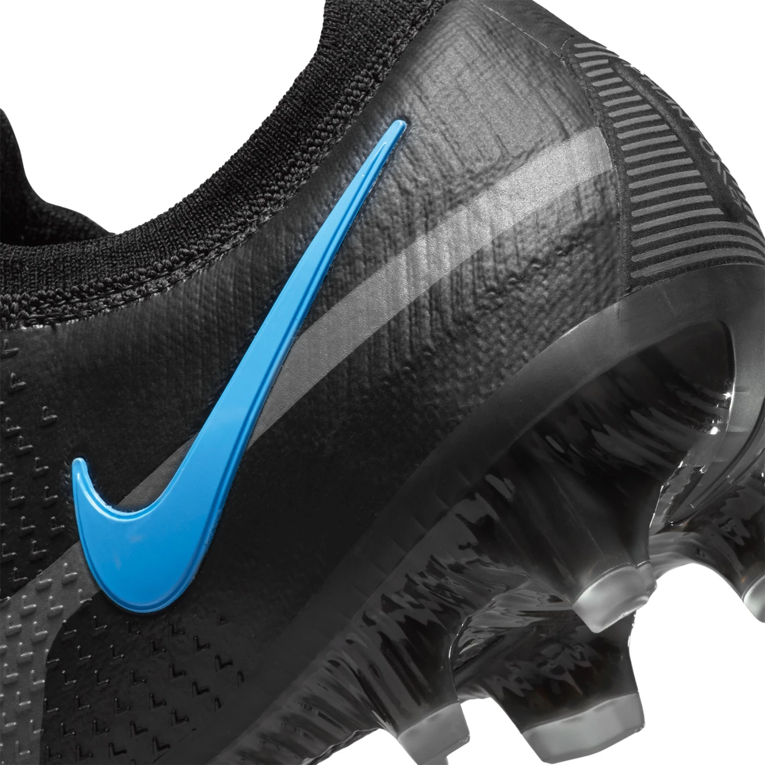 Nike Unisex Phantom GT2 Elite FG Soccer Shoe - Black/Black/Iron Grey 9 Nike Unisex Phantom GT2 Elite FG Soccer Shoe - Black/Black/Iron Grey - Image 9