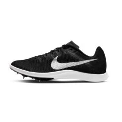 Unisex Nike Zoom Rival Track And Field Distance Spikes - Black/Metallic Silver/Lt Smoke - Regular (D) -Sports Shoes DC8725 001 PHSLH000 1