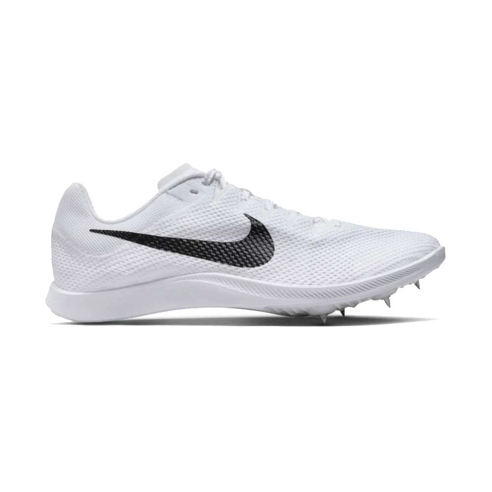 Unisex Nike Zoom Rival Track And Field Distance Spikes - White/Black/Metallic Silver - Regular (D) 1 Unisex Nike Zoom Rival Track And Field Distance Spikes - White/Black/Metallic Silver - Regular (D)