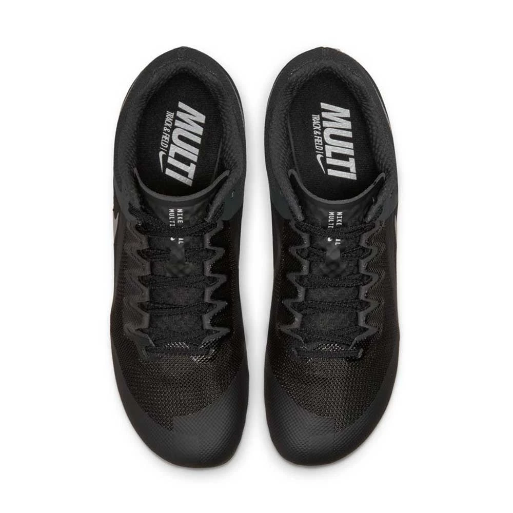 Unisex Nike Zoom Rival Multi Track Spike - Black/Metallic Silver/Lt Smoke Grey - Regular (D) 7 Unisex Nike Zoom Rival Multi Track Spike - Black/Metallic Silver/Lt Smoke Grey - Regular (D) - Image 7
