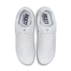 Unisex Nike Zoom Rival Multi Track Spike - White/Black/Metallic Silver - Regular (D) -Sports Shoes DC8749 100 PHCTH001