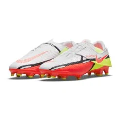 Nike Unisex Phantom GT2 Academy Flyease FG/MG Soccer Shoe - White/Bright Crimson/Volt -Sports Shoes DH9638 167 PHCFH001 2000