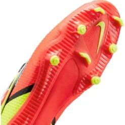 Nike Unisex Phantom GT2 Academy Flyease FG/MG Soccer Shoe - White/Bright Crimson/Volt -Sports Shoes DH9638 167 PHSUD001 2000