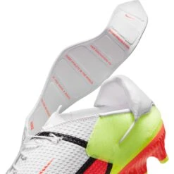 Nike Unisex Phantom GT2 Academy Flyease FG/MG Soccer Shoe - White/Bright Crimson/Volt -Sports Shoes DH9638 167 PHSYD004 2000