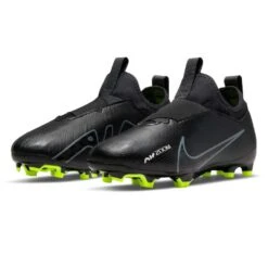 Nike Youth JR Vapor 15 Academy FG/MG Soccer Shoe - Black/Dark Smoke -Sports Shoes DJ5617 001 PHCFH001