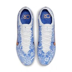 Unisex Nike Mercurial Zoom Vapor 15 Elite CR7 FG Soccer Shoe - White/Metallic Copper - Regular (D) -Sports Shoes DQ5299 182 PHCTH001 2000