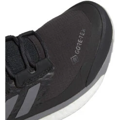 ADIDAS Women's Terrex Free Hiker GoreTEX Hiking Shoe - Carbon/Grey/Glow Blue - Regular (B) -Sports Shoes G28464 03