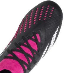 ADIDAS Unisex Predator Accuracy 2 FG Soccer Shoe - Core Black/Ftwr White/Team Shock Pink 2 - Regular (D) -Sports Shoes GW4586 01
