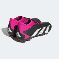 ADIDAS Unisex Predator Accuracy .3 FG Soccer Shoe - Core Black/Ftwr White/Team Shock Pink 2 - Regular (D) -Sports Shoes GW4589 back
