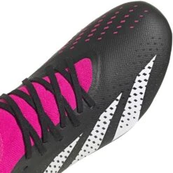 ADIDAS Unisex Predator Accuracy .3 FG Soccer Shoe - Core Black/Ftwr White/Team Shock Pink 2 - Regular (D) -Sports Shoes GW4589 03