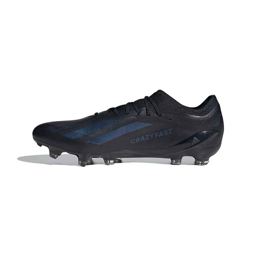 ADIDAS Men's X CRAZYFAST.1 FG Soccer Shoe - Core Black,Core Black,Core Black - Regular (D) 3 ADIDAS Men's X CRAZYFAST.1 FG Soccer Shoe - Core Black,Core Black,Core Black - Regular (D) - Image 3