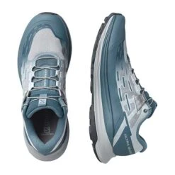 Salomon Women's Ultra Glide Trail Running Shoe - Bluestone/Perl Blue/Ebony - Regular (B) -Sports Shoes L41553900 10 GHO ULTRA GLIDE W Bluest