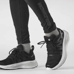 Salomon Men's Glide Max Running Shoe- Lunar Rock/Black/Tanager Turquoise- Regular (D) -Sports Shoes L41764300 fb451c08fbf3222bc61da96991b90980