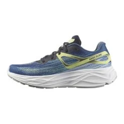 Salomon Men's Aero Glide Running Shoe- Blue Ashes/Dark Sapphire/Sunny Lime- Regular (D) -Sports Shoes L47049200 e608f10ff40abd98ac04d0abc7269171
