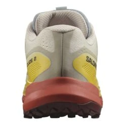 Salomon Men's Ultra Glide 2 Trail Running Shoe - Rainy Day/Freesia/Hot Sauce - Regular (D) -Sports Shoes L47212200 6 GHO ULTRA GLIDE 2Rainy Day Freesia Hot Sauce