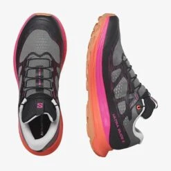 Salomon Women's Ultra Glide 2 Trail Running Shoe - Plum Kitten/Black/Pink Glo - Regular (B) -Sports Shoes L47386400 a7ee7678c7aa283c3295204010ba182a