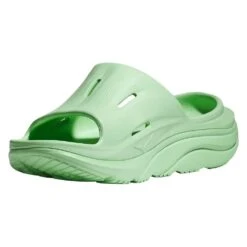 Hoka Unisex Ora Recovery Slide 3 - Lime Glow/Lime Glow - Regular (D) -Sports Shoes LIGLLIGL D4