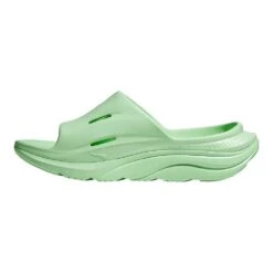 Hoka Unisex Ora Recovery Slide 3 - Lime Glow/Lime Glow - Regular (D) -Sports Shoes LIGLLIGL D7