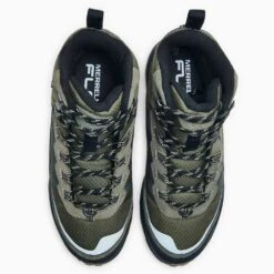 Merrell Men's Moab Speed Thermo Mid Waterproof Hiking Boot - Olive - Regular (D) -Sports Shoes MRLM J066915 021621 S21 005 1