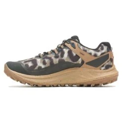 Merrell Women's Antora 3 Trail Running Shoe - Sepia Leopard - Regular (B) -Sports Shoes MRLW J067552 020722 S23 180