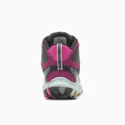 Merrell Women's Antora 3 Mid Waterproof Boot - Black/Fuchsia - Regular (B) -Sports Shoes MRLW J067582 020722 S23 270