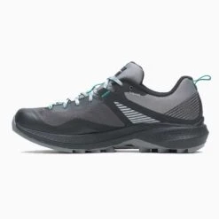 Merrell Women's MQM 3 Trail Running Shoe - Charcoal/Teal- Regular (B) -Sports Shoes MRLW J135534 032221 S22 180
