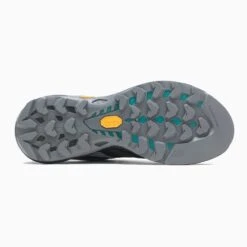 Merrell Women's MQM 3 Trail Running Shoe - Charcoal/Teal- Regular (B) -Sports Shoes MRLW J135534 032221 S22 OUT