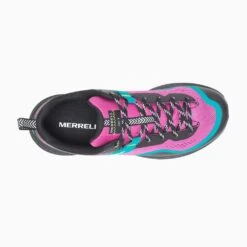 Merrell Women's MQM 3 Trail Running Shoe- Fuchsia/Burgundy- Regular (B) -Sports Shoes MRLW J135662 032221 S22 TOP