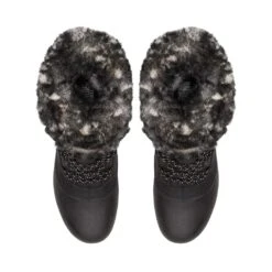 NORTH FACE Women's Shellisata IV Luxe Waterproof Boots - TNF Black/Gardenia White - Regular (B) -Sports Shoes NF0A7W48 R0G detailinstep