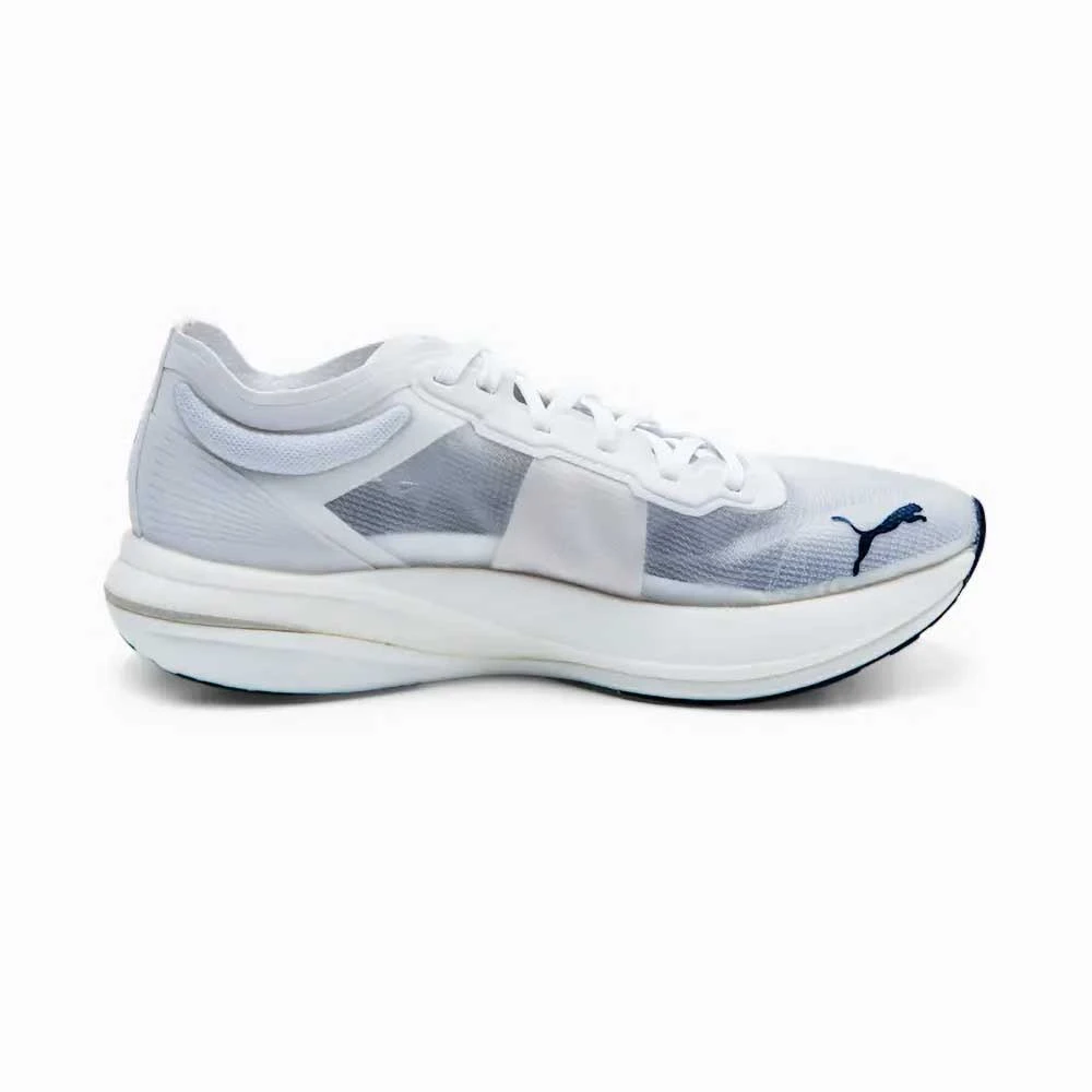 Women's Deviate Nitro Elite Racer X TRACKSMITH - Puma White-Peacoat-Puma Team Gold- Regular (B) 2 Women's Deviate Nitro Elite Racer X TRACKSMITH - Puma White-Peacoat-Puma Team Gold- Regular (B) - Image 2