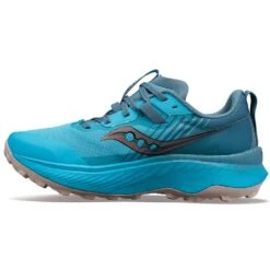 Saucony Women's Endorphin Edge Trail Shoe- Ocean/Loam- Regular (B) -Sports Shoes S10773 31 2