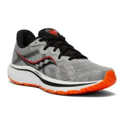 Saucony Men's Omni 20 Running Shoe - Alloy/Fire - Regular (D) 7 Saucony Men's Omni 20 Running Shoe - Alloy/Fire - Regular (D) -Sports Shoes S20681 20 5