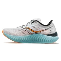 Saucony Men's Endorphin Pro 3 Racing Shoe- Fog/ViZiOrange- Regular (D) 7 Saucony Men's Endorphin Pro 3 Racing Shoe- Fog/ViZiOrange- Regular (D) -Sports Shoes S20755 25 2