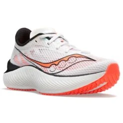 Saucony Men's Endorphin Pro 3 Racing Shoe - White/Black/Vizi- Regular (D) -Sports Shoes S20755 85 5
