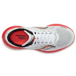 Saucony Men's Endorphin Speed 3 Running Shoe- White/Black/Vizi- Regular (D) -Sports Shoes S20756 85 3