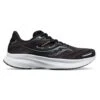 Saucony Men's Guide 16 Running Shoe- Black/White- Regular (D)