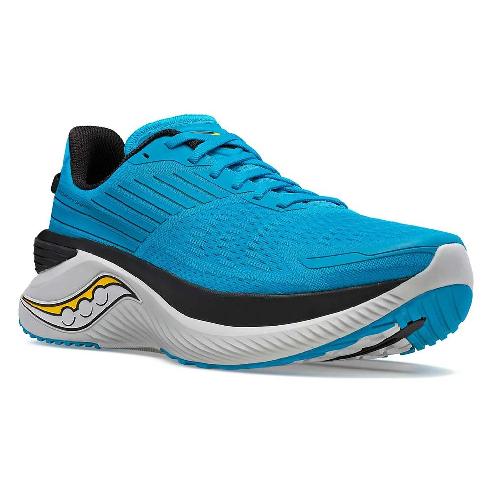 Saucony Men's Endorphin Shift 3 Running Shoe - Ocean/Vizi Gold- Regular (D) 2 Saucony Men's Endorphin Shift 3 Running Shoe - Ocean/Vizi Gold- Regular (D) - Image 2