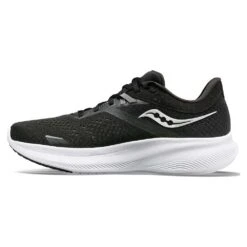 Saucony Men's Ride 16 Running Shoe - Black/White - Regular (D) -Sports Shoes S20831 05 2 bb270305 2862 4250 a65d acb083a3ae16