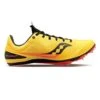 Saucony Men's Ballista MD Track Spike - Vizigold/Vizired- Regular (D)