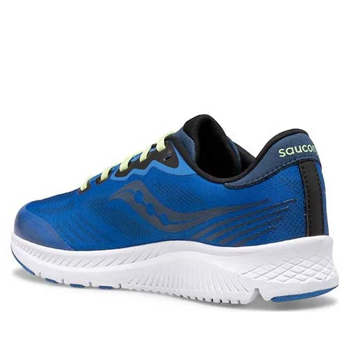 Saucony Youth Ride 14 Running Shoe - Blue 3 Saucony Youth Ride 14 Running Shoe - Blue - Image 3