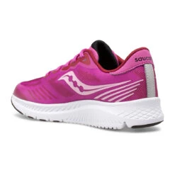 Saucony Youth Ride 14 Running Shoe - Pink -Sports Shoes SK165318 2 1