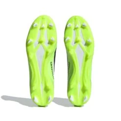 ADIDAS Unisex X Crazyfast .3 Laceless FG Soccer Cleat - Cloud White / Core Black / Lucid Lemon- Regular (D) 15 ADIDAS Unisex X Crazyfast .3 Laceless FG Soccer Cleat - Cloud White / Core Black / Lucid Lemon- Regular (D) -Sports Shoes X CRAZYFAST.3 LL FG White HQ4515 03 standard