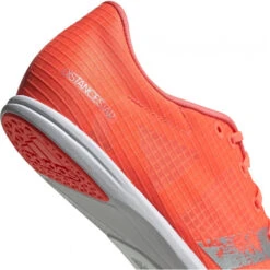 ADIDAS Women's Distancestar Track Spike - Signal Coral/Silver/White- Regular (B) -Sports Shoes adidas distancestar spikes ee4671 details 2 1FW4871