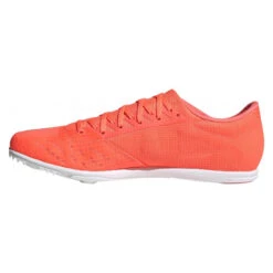 ADIDAS Women's Distancestar Track Spike - Signal Coral/Silver/White- Regular (B) -Sports Shoes adidas distancestar spikes ee4671 inside 1FW4871