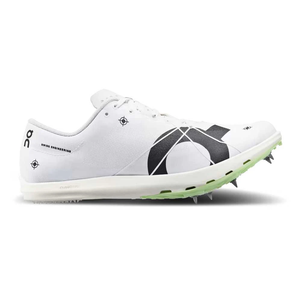 On Running Men's Cloudspike 1500m Track Spike - Undyed White/Mint- Regular (D) 1 On Running Men's Cloudspike 1500m Track Spike - Undyed White/Mint- Regular (D)